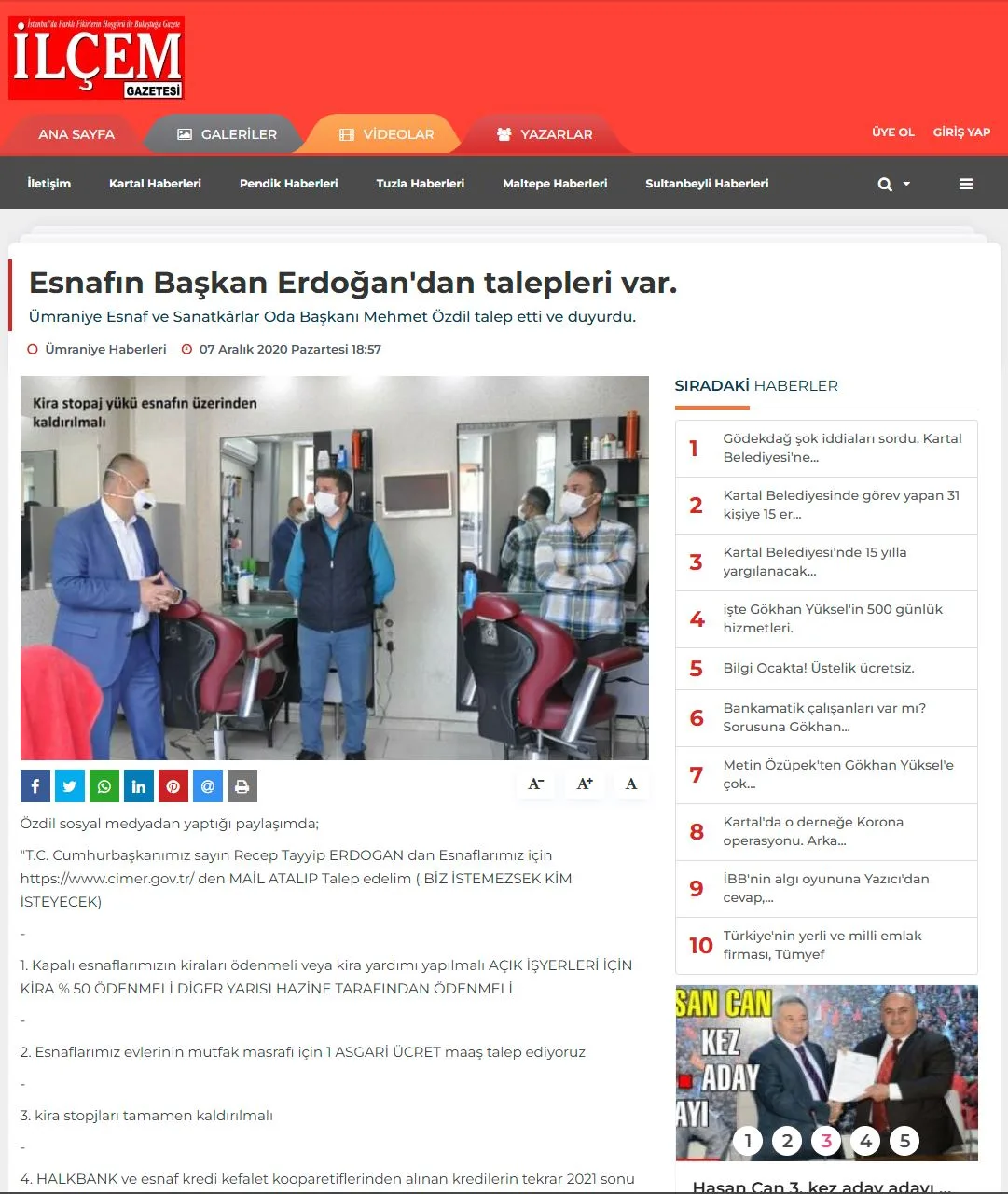 Basında Başkanımız