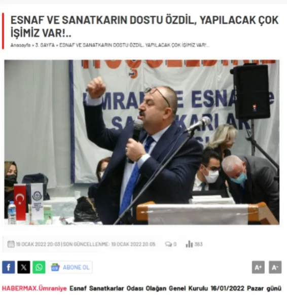 Basında Başkanımız