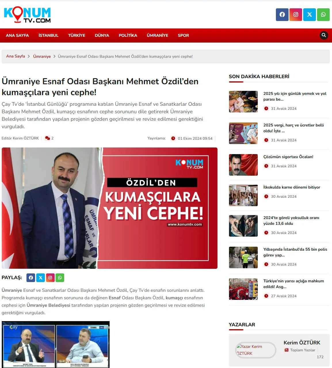 Basında Başkanımız