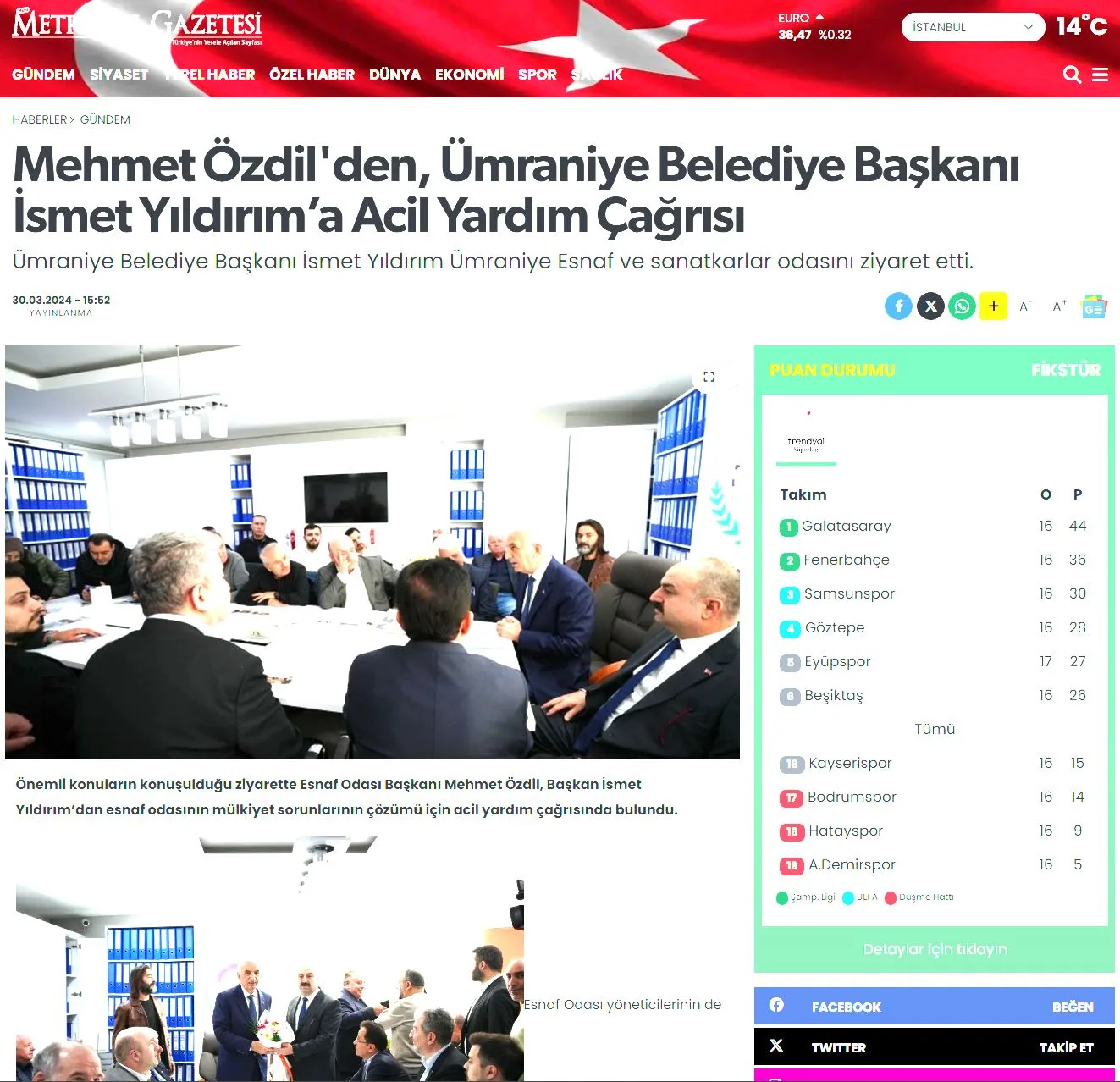 Basında Başkanımız